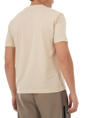 ΑΝΔΡΙΚΟ T-SHIRT ΜΕ ΛΟΓΟΤΥΠΟ | Μπεζ S