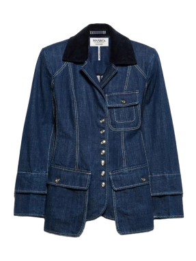 ΓΥΝΑΙΚΕΙΟ DENIM ΣΑΚΑΚΙ | Μπλε Σκούρο IT 48