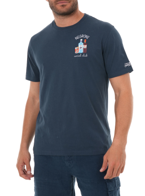 ΑΝΔΡΙΚΟ T-SHIRT | Μπλε Σκούρο XXL