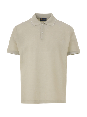 ΑΝΔΡΙΚΗ POLO ΜΠΛΟΥΖΑ | Μπεζ XL