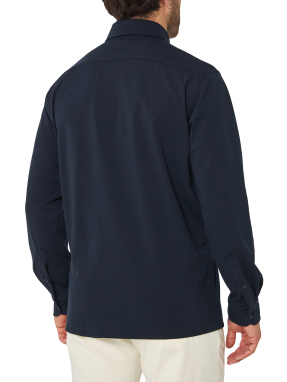 ΑΝΔΡΙΚΟ ΠΟΥΚΑΜΙΣΟ | Μπλε Σκούρο XL