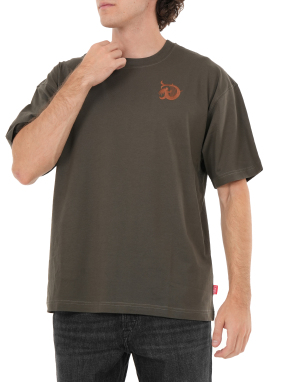ΑΝΔΡΙΚΟ T-SHIRT | Χακί S