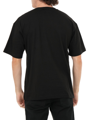 ΑΝΔΡΙΚΟ T-SHIRT ΜΕ ΛΟΓΟΤΥΠΟ | Μαύρο S