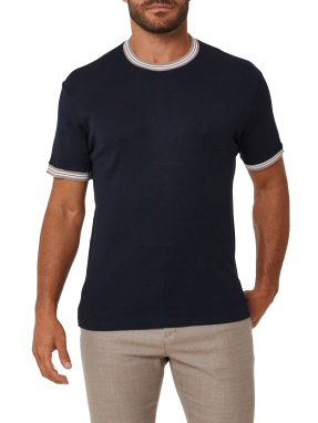 ΑΝΔΡΙΚΟ T-SHIRT | Μπλε Σκούρο XXL