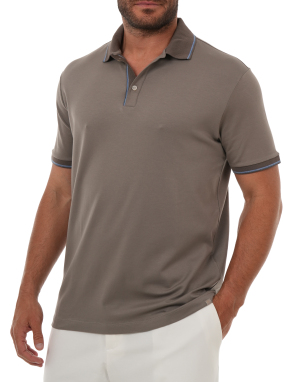 ΑΝΔΡΙΚΗ POLO ΜΠΛΟΥΖΑ | Μπεζ Σκούρο 207 XL