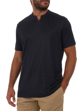 ΑΝΔΡΙΚΟ T-SHIRT | Μπλε Σκούρο XXL