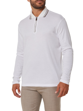 ΑΝΔΡΙΚΗ POLO ΜΠΛΟΥΖΑ | Λευκό XXL