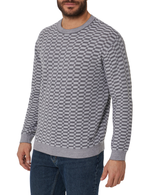 ΑΝΔΡΙΚΟ ΜΑΛΛΙΝΟ ΠΟΥΛΟΒΕΡ | Γκρι XL