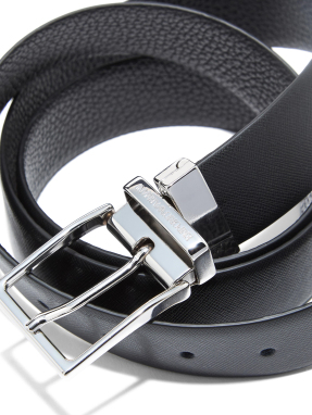 ΑΝΔΡΙΚΗ ΔΕΡΜΑΤΙΝΗ ΖΩΝΗ | Μαύρο ONE SIZE