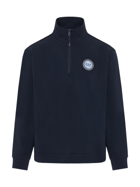 ΑΝΔΡΙΚΟ HALF-ZIP ΦΟΥΤΕΡ | Μπλε Σκούρο M