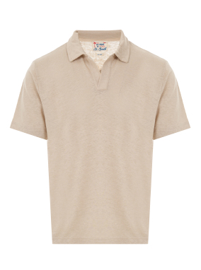 ΑΝΔΡΙΚΗ POLO ΜΠΛΟΥΖΑ | Μπεζ XL
