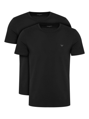 ΑΝΔΡΙΚΟ T-SHIRT ΠΙΤΖΑΜΑ 2ΤΜΧ | Μαύρο S