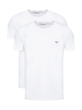 ΑΝΔΡΙΚΟ T-SHIRT ΠΙΤΖΑΜΑ 2ΤΜΧ | Λευκό S