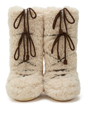 ΜΠΟΤΕΣ ΧΙΟΝΙΟΥ ICON CURLY | Εκρού 42/44