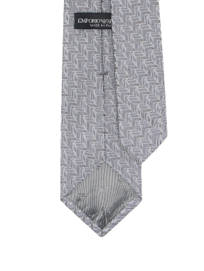 ΑΝΔΡΙΚΗ ΜΕΤΑΞΩΤΗ ΓΡΑΒΑΤΑ | Γκρι ONE SIZE