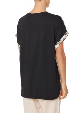 ΓΥΝΑΙΚΕΙΟ T-SHIRT | Μαύρο M