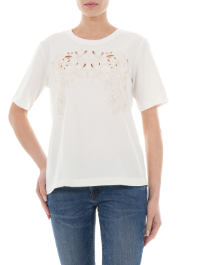 ΓΥΝΑΙΚΕΙΟ T-SHIRT | Εκρού XXL