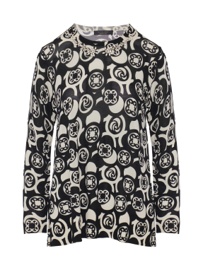 ΓΥΝΑΙΚΕΙΑ ΜΠΛΟΥΖΑ | Ασπρόμαυρο XXL