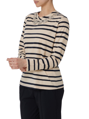 ΓΥΝΑΙΚΕΙΑ ΜΠΛΟΥΖΑ | Ριγέ  XL