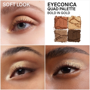 EYECONICA QUAD PALETTE | 01 Bold in Gold