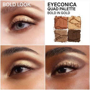 EYECONICA QUAD PALETTE | 01 Bold in Gold