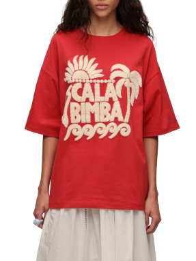 ΓΥΝΑΙΚΕΙΟ Τ-SHIRT | Κόκκινο S