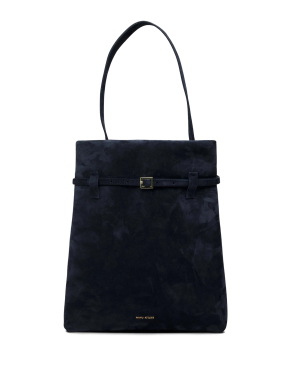 ΓΥΝΑΙΚΕΙΑ SUEDE ΤΣΑΝΤΑ ΩΜΟΥ TOTE DU JOUR | Μπλε Σκούρο