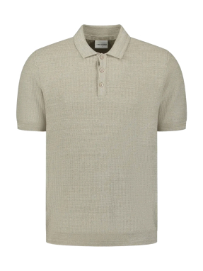 ΑΝΔΡΙΚΗ ΠΛΕΚΤΗ POLO ΜΠΛΟΥΖΑ | Μπεζ XL