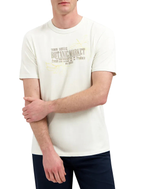 ΑΝΔΡΙΚΟ T-SHIRT | Εκρού XL