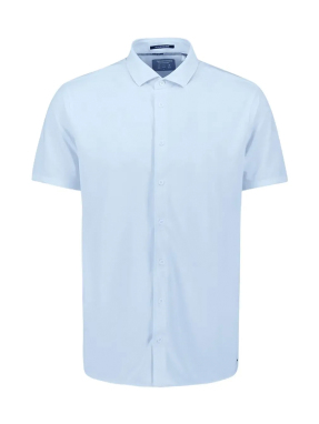 ΑΝΔΡΙΚΟ ΚΟΝΤΟΜΑΝΙΚΟ ΠΟΥΚΑΜΙΣΟ | Γαλάζιο XXL