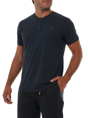ΑΝΔΡΙΚΟ T-SHIRT | Μπλε Σκούρο XXL