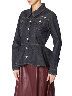 ΓΥΝΑΙΚΕΙΟ DENIM JACKET | Μπλε Σκούρο M