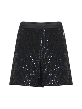 ΓΥΝΑΙΚΕΙΟ SEQUIN ΣΟΡΤΣ | Μαύρο IT 42