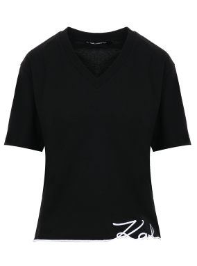 ΓΥΝΑΙΚΕΙΟ T-SHIRT | Μαύρο L