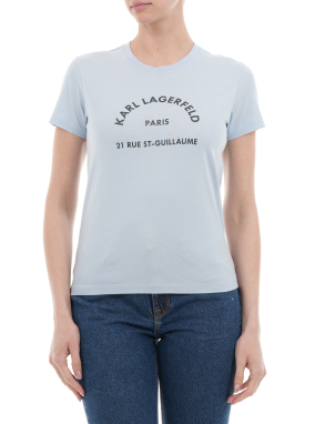 ΓΥΝΑΙΚΕΙΟ T-SHIRT | Γαλάζιο M