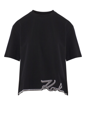 ΓΥΝΑΙΚΕΙΟ T-SHIRT | Μαύρο S
