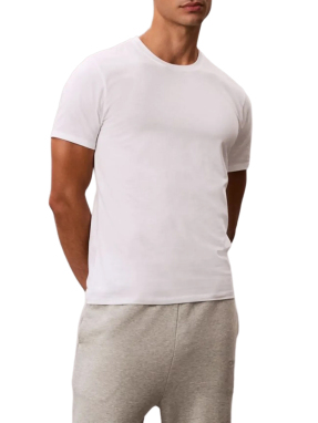ΑΝΔΡΙΚΑ LOUNGE T-SHIRT 3ΤΜΧ | Λευκό S