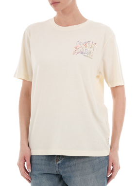 ΓΥΝΑΙΚΕΙΟ T-SHIRT | Εκρού S