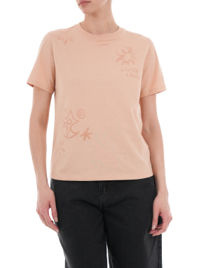 ΓΥΝΑΙΚΕΙΟ T-SHIRT | Ροζ M