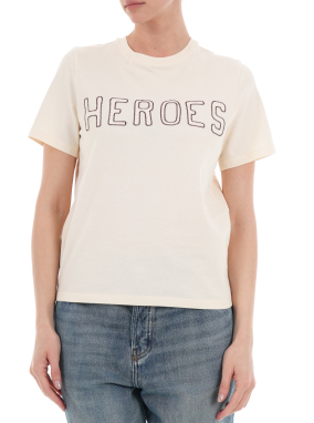 ΓΥΝΑΙΚΕΙΟ T-SHIRT | Εκρού L