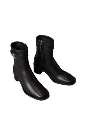 ΓΥΝΑΙΚΕΙΑ ΔΕΡΜΑΤΙΝΑ ΜΠΟΤΑΚΙΑ | Μαύρο 38