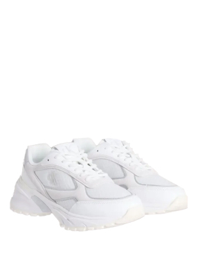 ΓΥΝΑΙΚΕΙΑ ΔΕΡΜΑΤΙΝΑ SNEAKERS | Λευκό 38