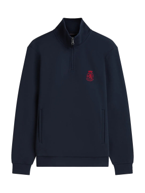 ΑΝΔΡΙΚΟ HALF-ZIP ΠΟΥΛΟΒΕΡ | Μπλε Σκούρο M