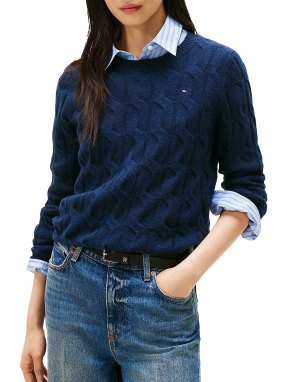 ΓΥΝΑΙΚΕΙΟ ΜΑΛΛΙΝΟ ΠΟΥΛΟΒΕΡ | Μπλε S