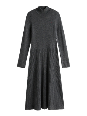 ΜΙΝΤΙ ΠΛΕΚΤΟ ΦΟΡΕΜΑ | Γκρι Σκούρο S