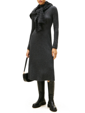 ΜΙΝΤΙ ΠΛΕΚΤΟ ΦΟΡΕΜΑ | Γκρι Σκούρο S