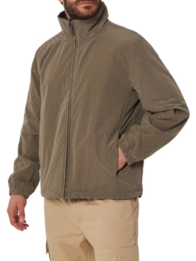 ΑΝΔΡΙΚΟ JACKET ΔΙΠΛΗΣ ΟΨΗΣ | Χακί M