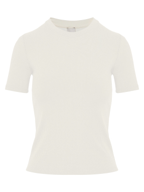 ΓΥΝΑΙΚΕΙΟ T-SHIRT | Εκρού XS