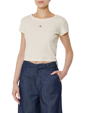 ΓΥΝΑΙΚΕΙΟ T-SHIRT | Εκρού XS