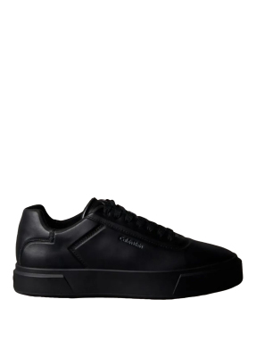 ΑΝΔΡΙΚΑ ΔΕΡΜΑΤΙΝΑ SNEAKERS | Μαύρο 42